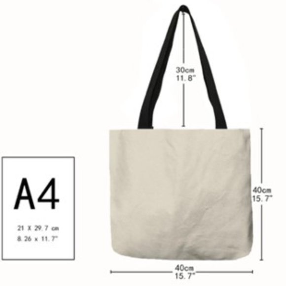 Black Cat Tote Bag - Picture 2 of 2